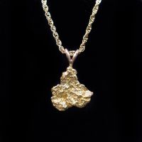 GOLD NUGGET PENDANT